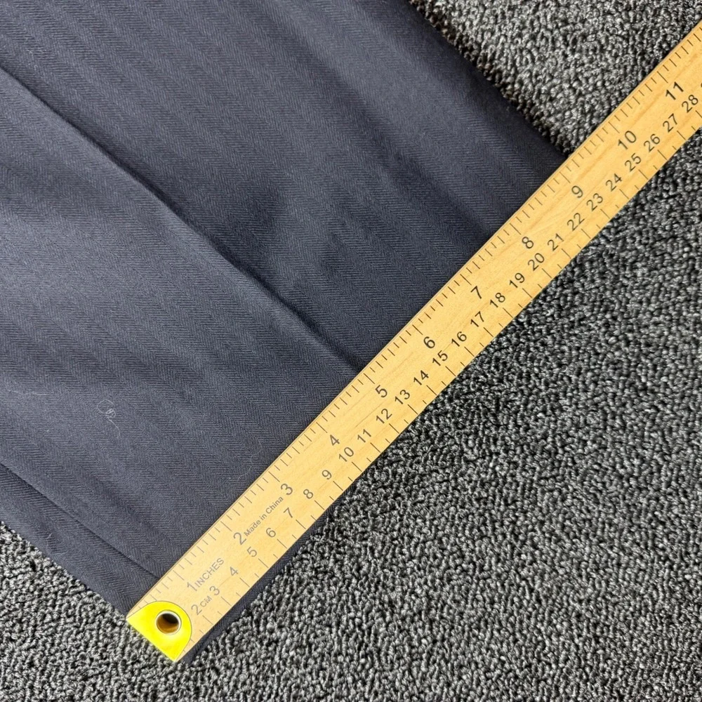 Brooks Brothers 1818 Madison 2‎ Piece Suit 44R W39x27 Gray Saxon Wool Hemmed
